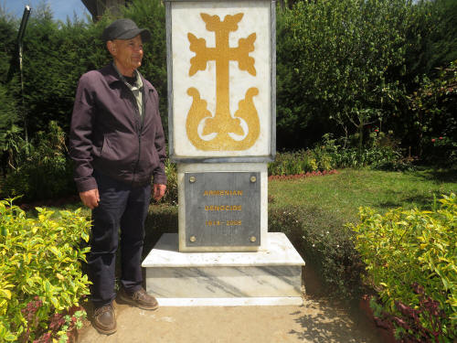 TOURIST ATTRACTIONS ADDIS ABABA: OLD CHURCHES, PARKS, CLIMATE: Armenian genocide memorial at the Armenian apostolic-church