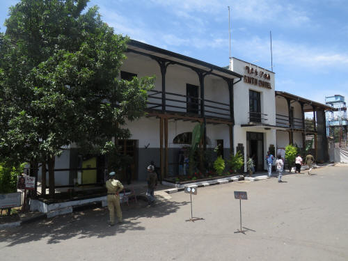 TOURIST ATTRACTIONS ADDIS ABABA: OLD CHURCHES, PARKS, CLIMATE: Addes Ababa's oldest hotel, Taitu Hotel
