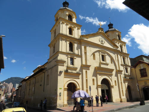 WHAT R THE BEST PLACES TO VISIT IN BOGOTA [2021]?: Nuestra Se?ra de la Candelar? Church, exterior.