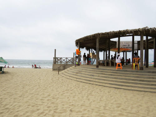 MANCORA BEACH, PERU'S BEST BEACH: Pavillon