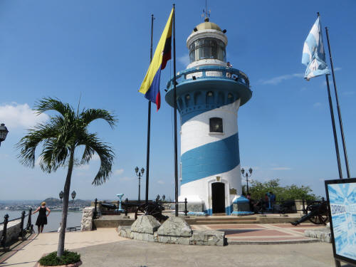 Top 12 things to do in Guayaquil, Ecuador: Pe?s Light house.